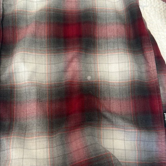 Patagonia Red and Gray Plaid Button Down Shirt - Picture 3 of 3